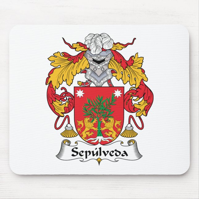 Mousepad Crista da família de Sepulveda (Frente)