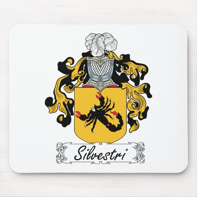 Mousepad Crista da família de Silvestri (Frente)