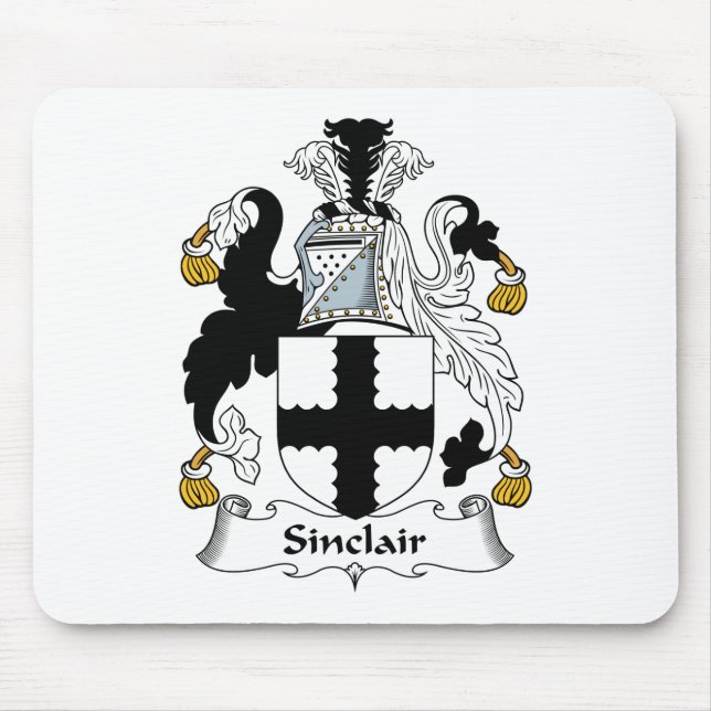 Mousepad Crista da família de Sinclair (Frente)