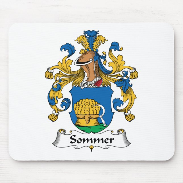 Mousepad Crista da família de Sommer (Frente)