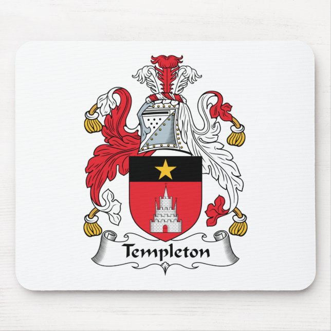 Mousepad Crista da família de Templeton (Frente)