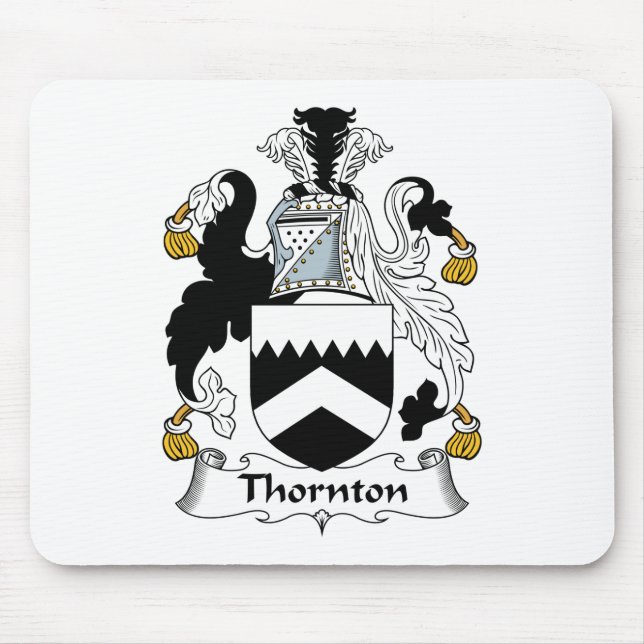 Mousepad Crista da família de Thornton (Frente)