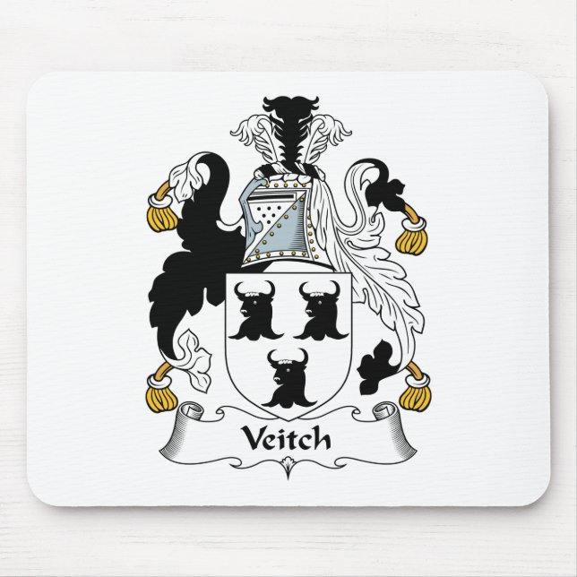 Mousepad Crista da família de Veitch (Frente)
