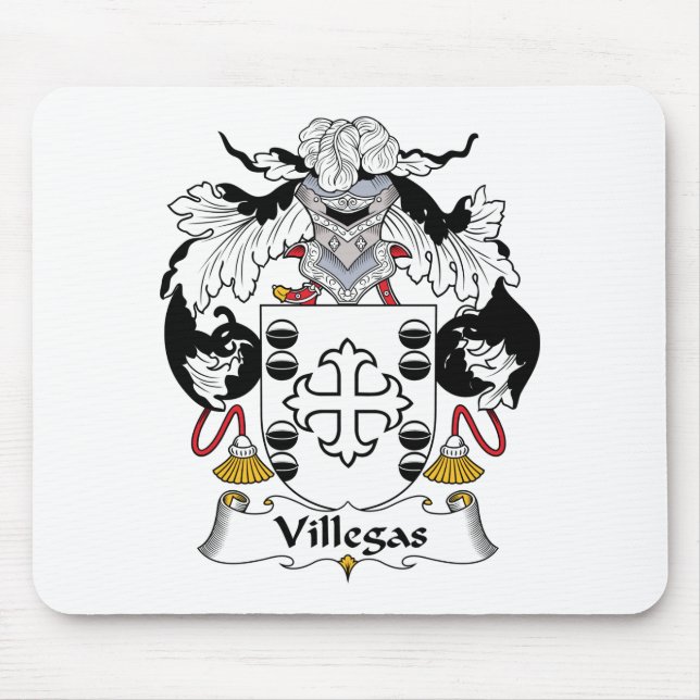 Mousepad Crista da família de Villegas (Frente)
