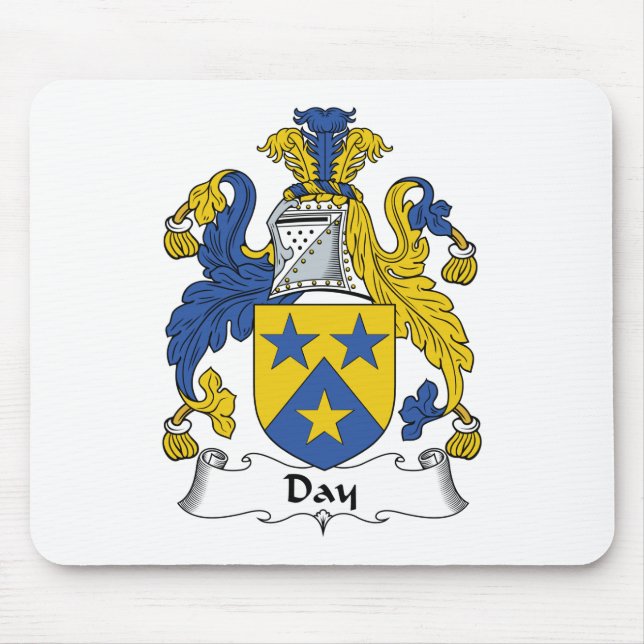 Mousepad Crista da família do dia (Frente)