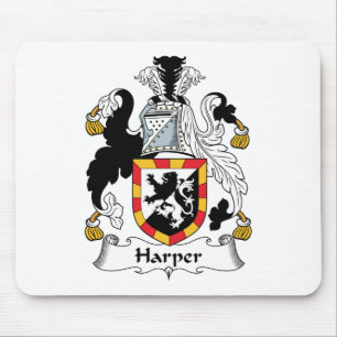 Mousepad Crista da família do harpista