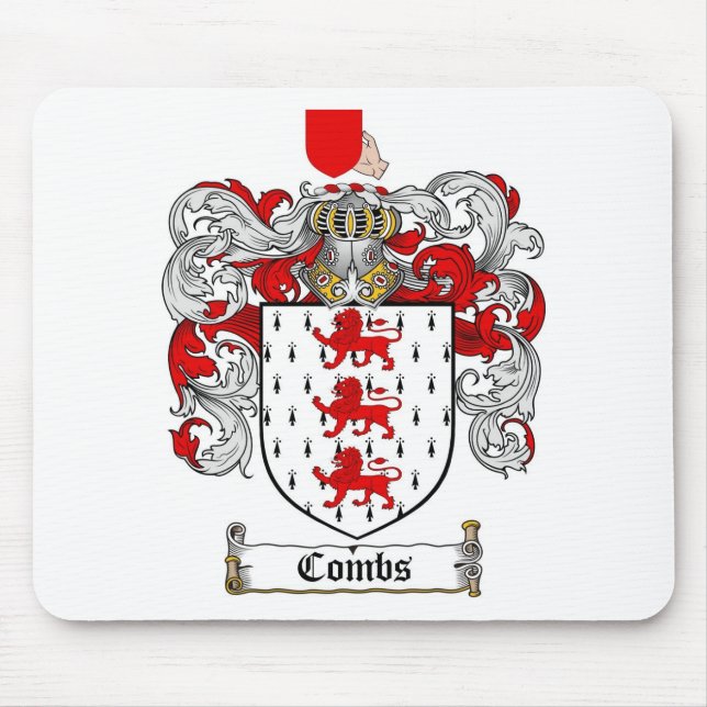 MOUSEPAD CRISTA DA FAMÍLIA DOS PENTES - BRASÃO DOS PENTES (Frente)