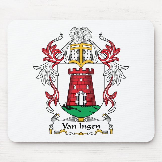 Mousepad Crista de Van Ingen Família (Frente)
