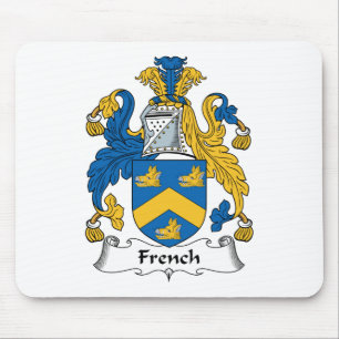 Mousepad Crista francesa da família