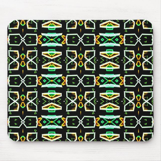 Mousepad Cristais de rádio Art Deco (Frente)