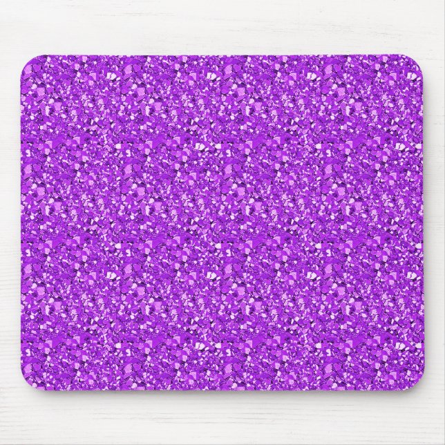 Mousepad Cristal de Druzy - roxo amethyst (Frente)