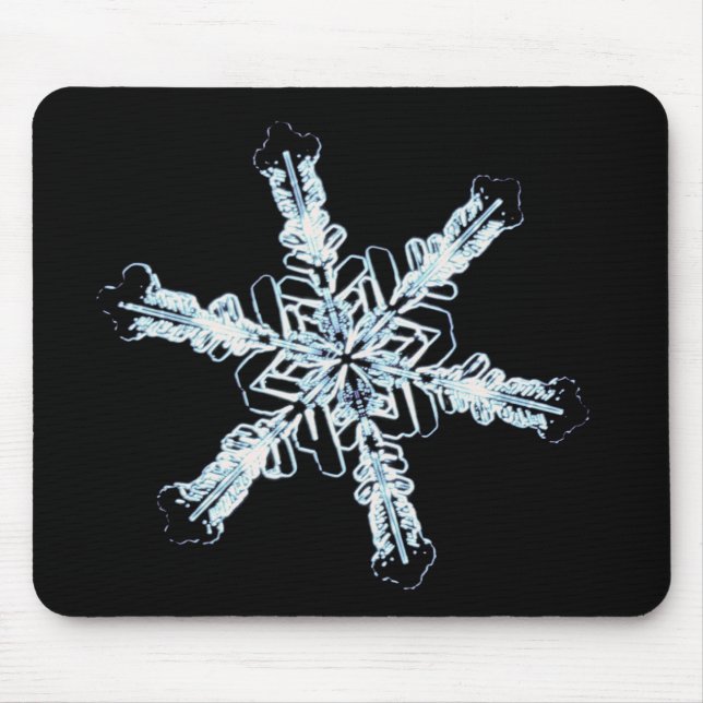 Mousepad Cristal estelar da neve (Frente)