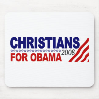 Mousepad Cristãos para Obama