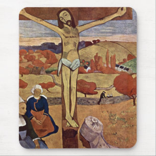 Mousepad Cristo Amarelo de Paul Gauguin, Arte Fino Antigo
