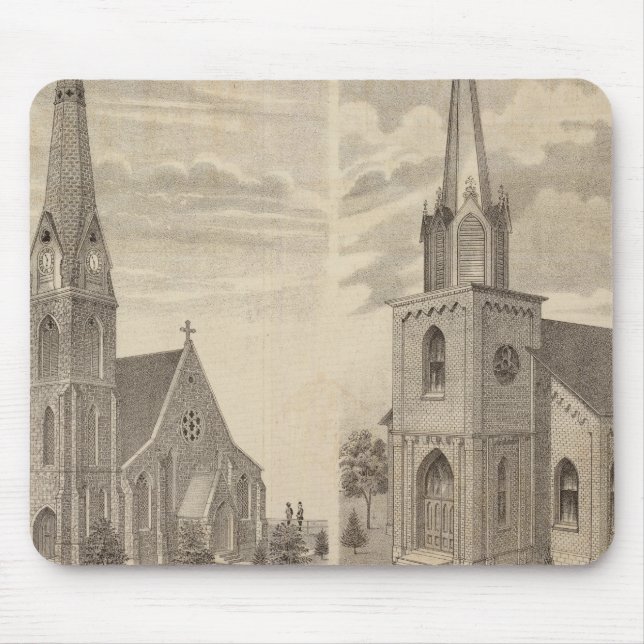 Mousepad Cristo Church, Red Wing, Minnesota (Frente)