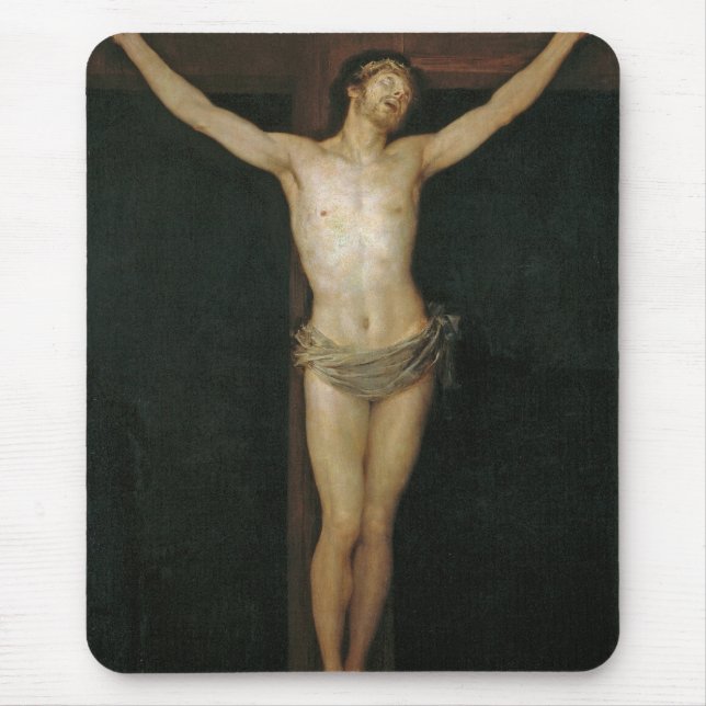Mousepad Cristo Crucificado (Jesus na Cruz) (de Goya) (Frente)