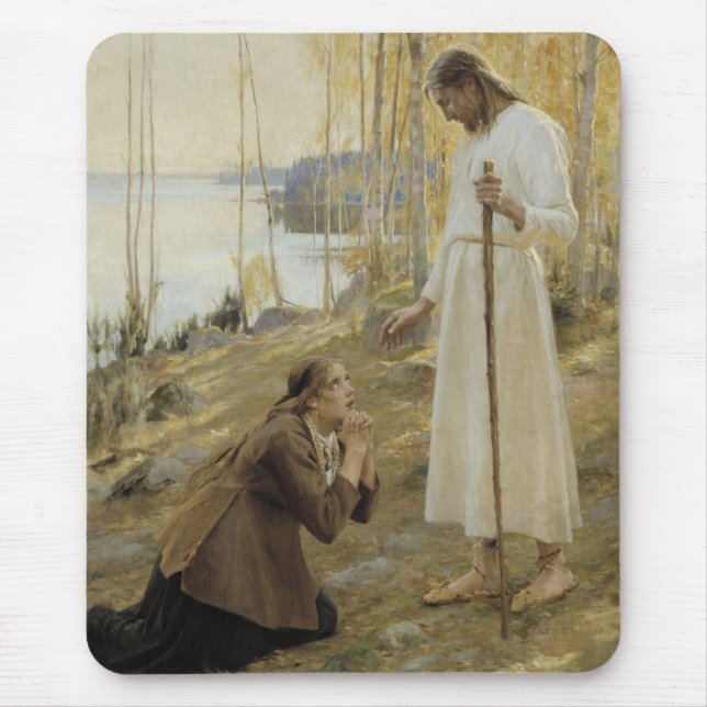 Mousepad Cristo e Mary Magdalene na Finlândia (Frente)