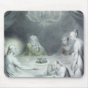 Mousepad Cristo na casa de Martha e de Mary