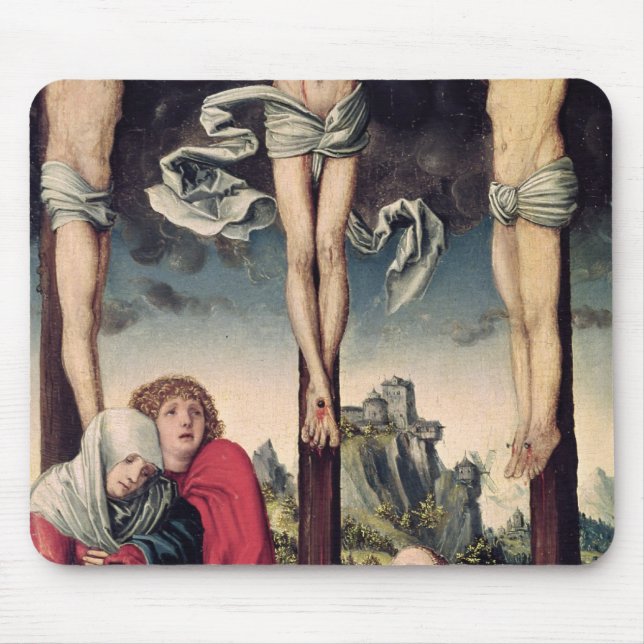 Mousepad Cristo na cruz (Frente)