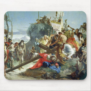 Mousepad Cristo na estrada ao calvário, 1749 (óleo em
