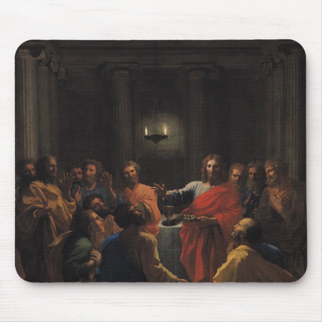 Mousepad Cristo que institui o Eucaristia (Frente)