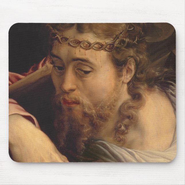 Mousepad Cristo que leva a cruz, 1540-45 (óleo no painel) (Frente)