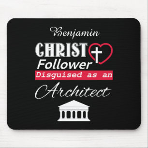 Mousepad Cristo Seguinte Disfarçado De Arquiteto Cristão