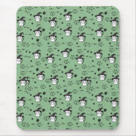 Mousepad Cristóvão e Impressões de Vacas no Mar Negro Verde