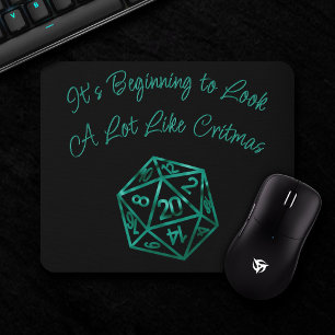 Mousepad Critérios RPG   Teal Green Tabletop - Dispositivo 