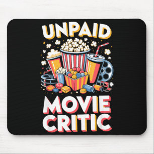 Mousepad Crítico de cinema não remunerado filme comida notu