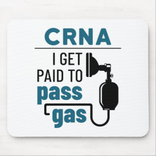 Mousepad CRNA I É Pago em Gás