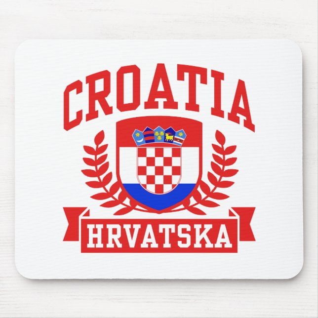 Mousepad Croácia Hrvatska (Frente)