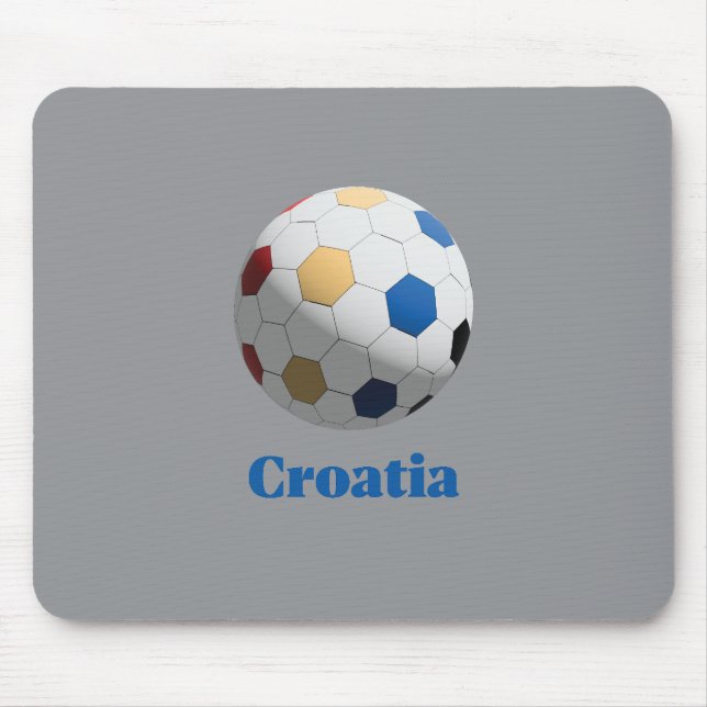 Mousepad Croatia Soccer (Frente)