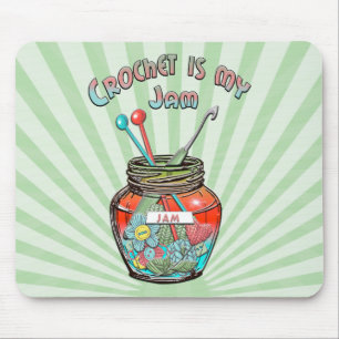 Mousepad “Croché É Minha Paixão”