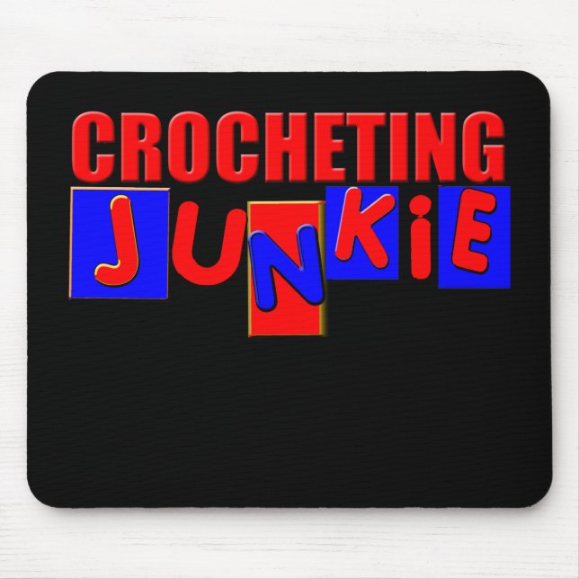 Mousepad Croché Engraçado (Frente)