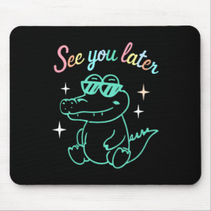 Mousepad Crocodile Chill