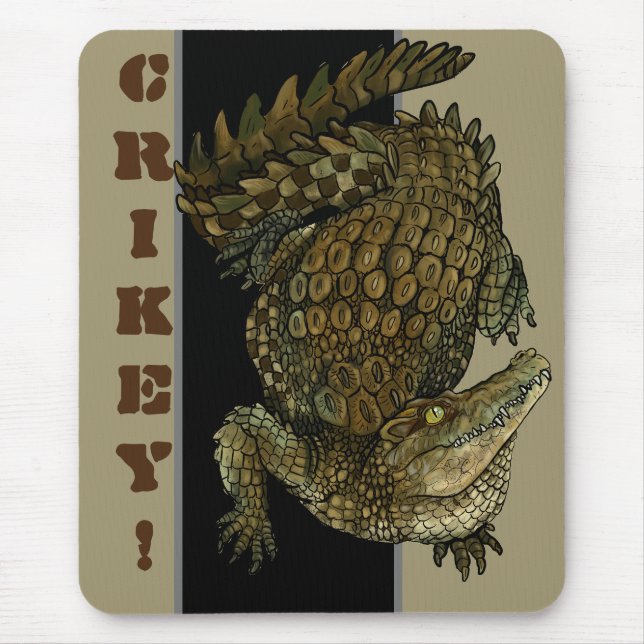 Mousepad Crocodilo Crikey! (Frente)