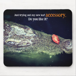 Mousepad Crocodilo em água