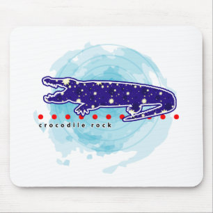 Mousepad Crocodilo Rock
