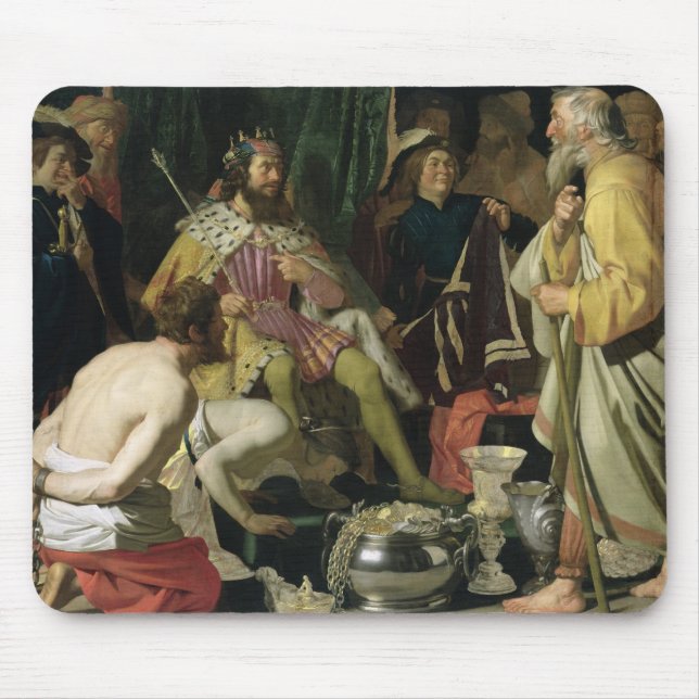 Mousepad Croesus e Solon, 1624 (Frente)