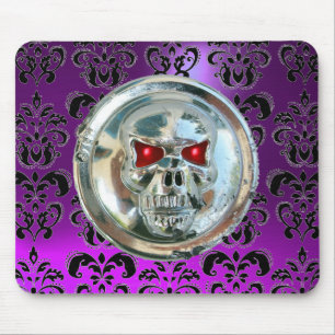 Mousepad CROMA SKULL, Damasco, Ametista Roxo