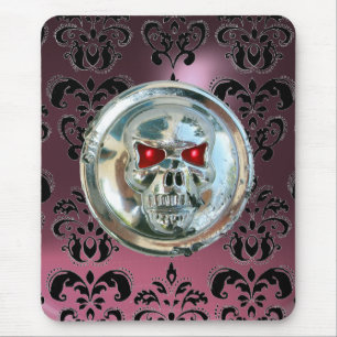 Mousepad CROMA SKULL, Damasco, Ametista Roxo