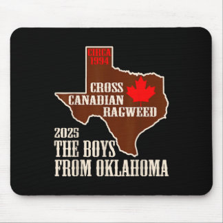 Mousepad Cross Canadense Ragweed The Boys From Oklahoma Map