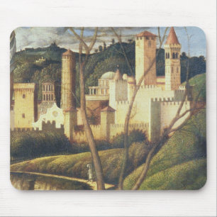 Mousepad Crucificação (detalhe da paisagem do fundo sh
