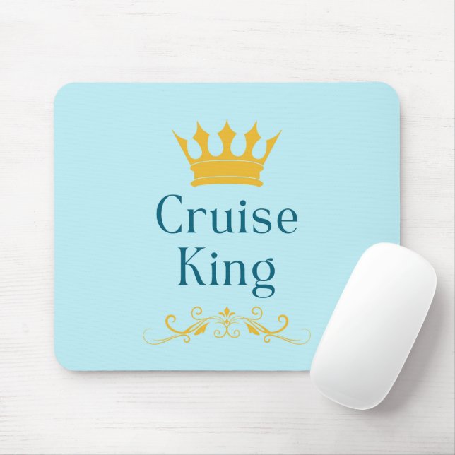 Mousepad Cruise King (Com mouse)