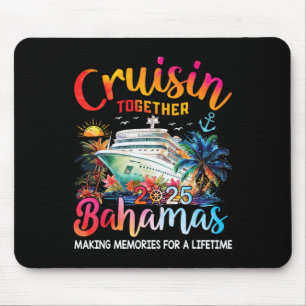 Mousepad Cruisin Juntos Bahamas 2025 Shirt Family Cruise