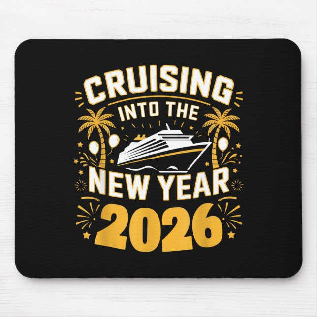 Mousepad Cruising Into 2026 New Years Eve Party Favors Fami (Frente)
