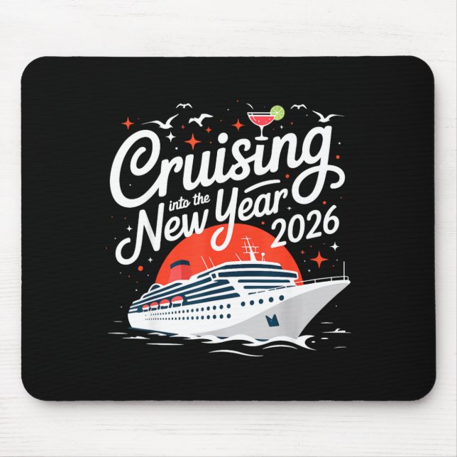 Mousepad Cruising Into 2026 New Years Eve Party Favors Fami (Frente)