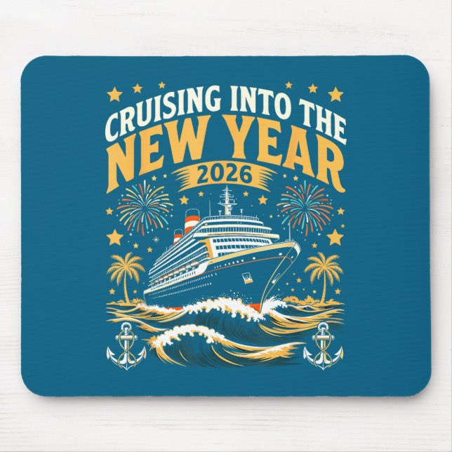 Mousepad Cruising Into 2026 New Years Eve Party Favors Fami (Frente)