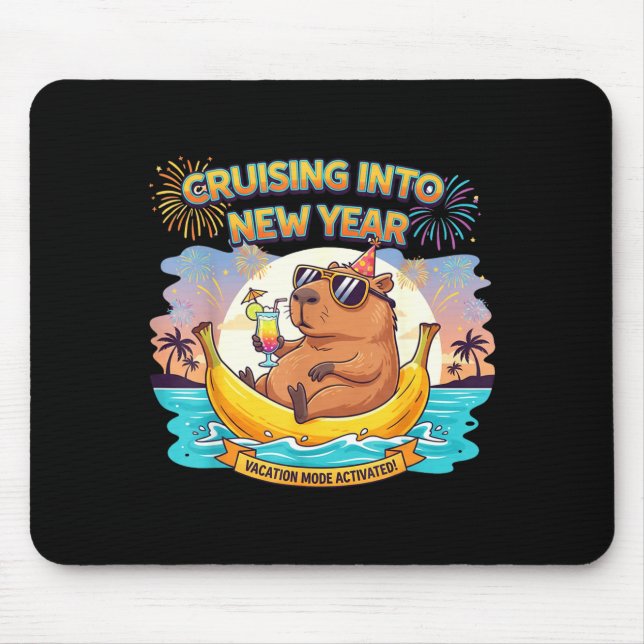Mousepad Cruising Into 2026 New Years Eve Party Matching Fa (Frente)